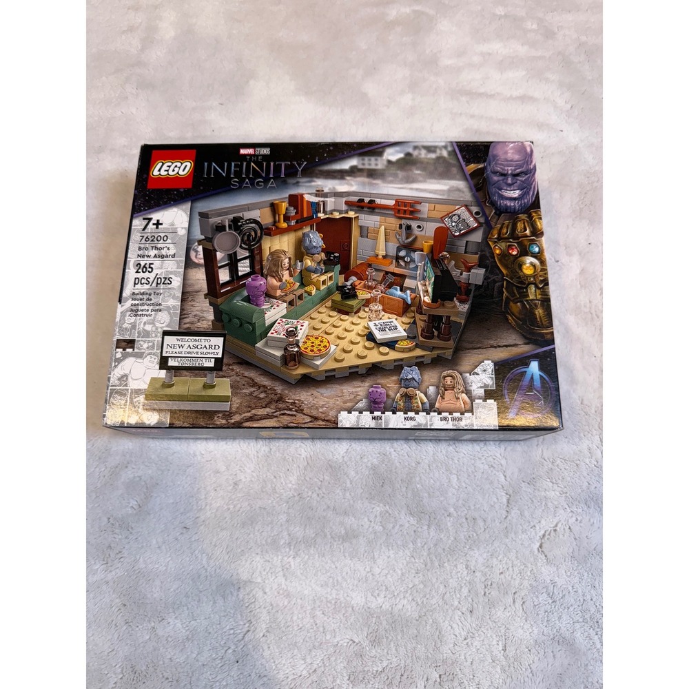 LEGO Marvel Bro Thors New Asgard 76200 Avengers Infinity Saga Building Set